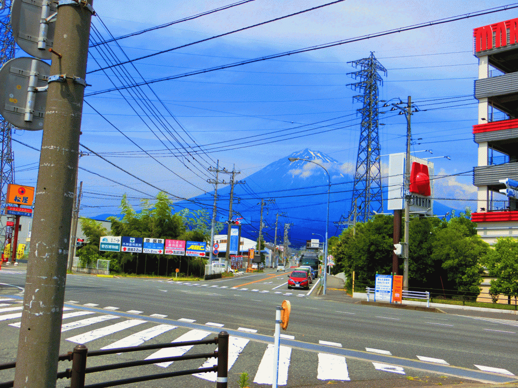 富士山で〜す